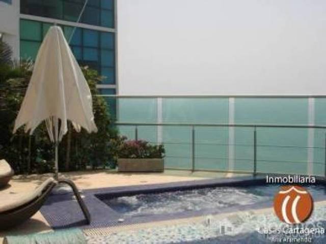 PENTHOUSE EN VENTA  FRENTE AL MAR EN CARTAGENA PISCINA PRIVADA