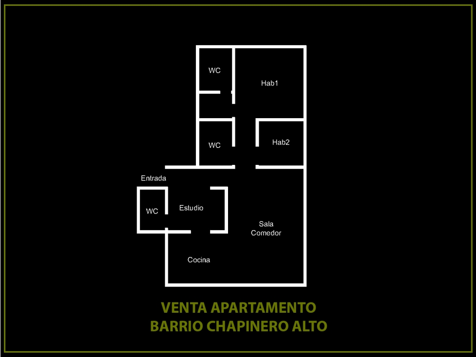 VENTA DE APARTAMENTO EN CHAPINERO ALTO