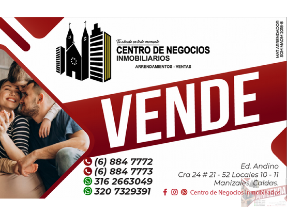 VENTA LOCAL CENTRO COMERCIAL PARQUE CALDAS